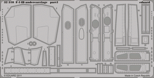 Eduard 32310 F-14D undercarriage 1/32 TRUMPETER – immagine 2
