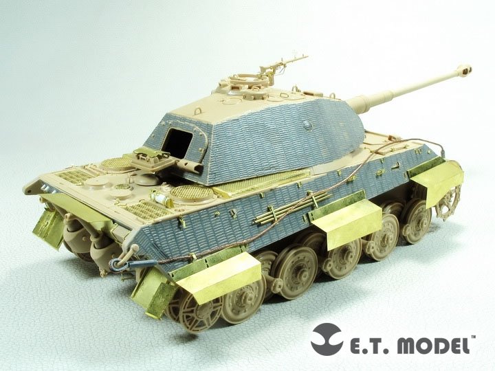 E.T. Model E35-273 WWII German KING TIGER（Porsche Turret）Basic For Meng 1/35 – Bild 4