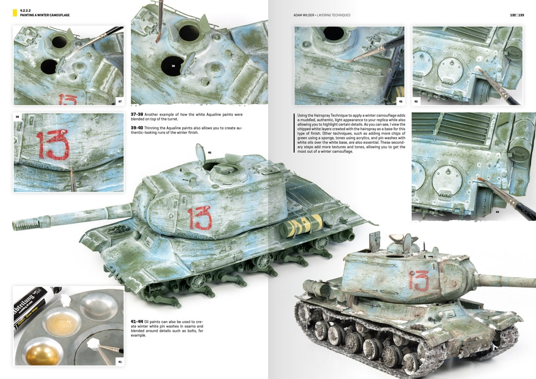 AK Interactive AK130009 ADAM WILDER – MODELING THEORETICAL SOVIET SUBJECTS OF THE GREAT PATRIOTIC WAR – LAYERING TECHNIQUES ( English ) – immagine 6
