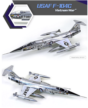 Academy 12576 USAF F-104C Vietnam War 1/72 – Bild 4