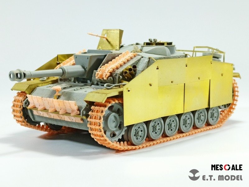 E.T. Model P35-014 WWII German Pz.Kpfw.III/IV Late Version（Type 6A）Workable Track ( 3D Printed ) 1/35 – immagine 3