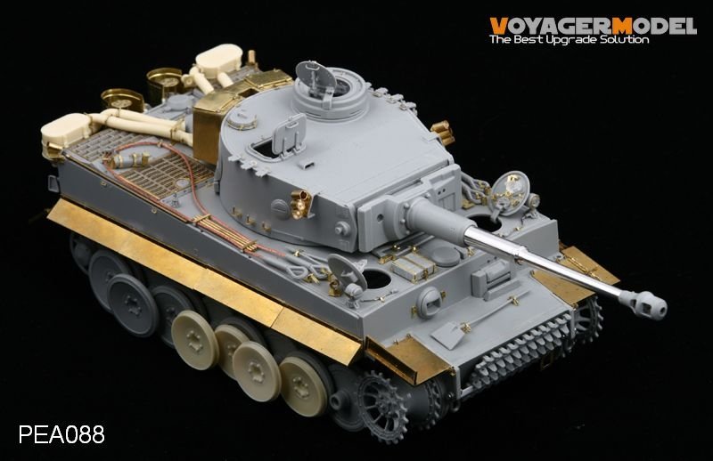 Voyager Model PEA088 Demeged Road Wheels for Tiger I Early Version (For DRAGON) 1/35 – Bild 3