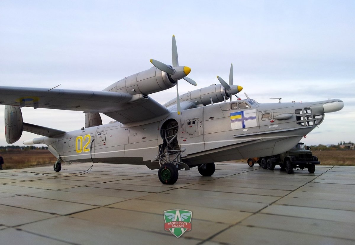Modelsvit 72012 Beriev Be-12 &amp;quot;Chayka&amp;quot; (re-release) 1/72 – zdjęcie 2