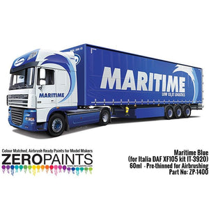 Peinture Zero Paints ZP-1400 Bleu maritime Italie Kit DAF XF105 IT-3920 – image 2