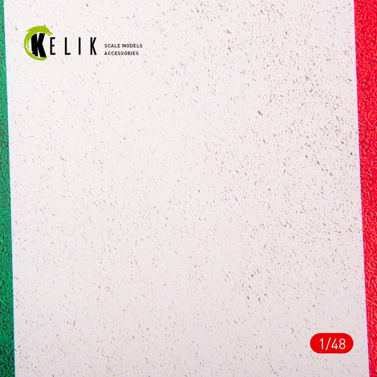 KELIK KS48031 Italy Flag - Acrylic 3 mm (410 x 270 mm) (410 g) 1/48 – image 2