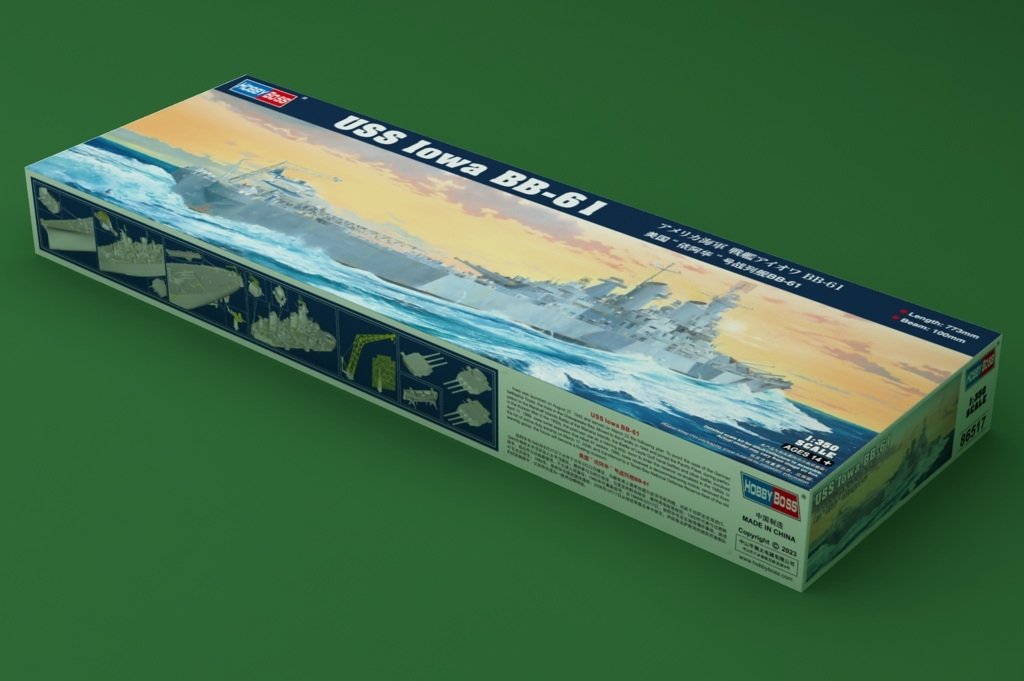 Hobby Boss 86517 USS Iowa BB-61 1/350 – immagine 2