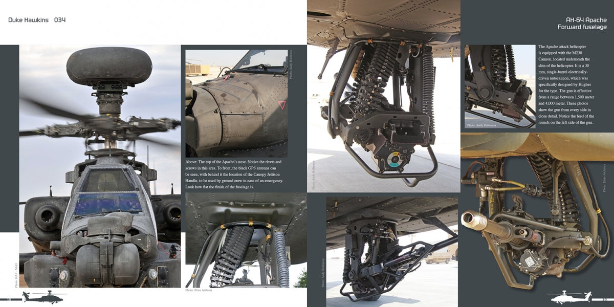 HMH Publications DH-034 Boeing AH-64 Apache - Aircraft in Detail 034 (English Version) – immagine 3