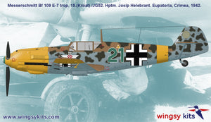 Wingsy Kits D5-11 German WWII Fighter MESSERSCHMITT Bf 109 E-7 1/48 – Bild 5