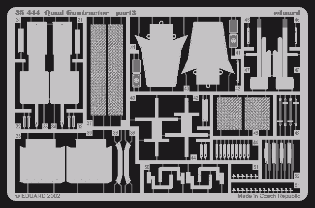 Eduard 35444 Quad Guntractor 1/35 Tamiya – imagen 2