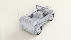 ICM 35583 le.gl.Einheitz-Pkw Kfz.2, WWII German Light Radio Communication Car 1/35 – Bild 2