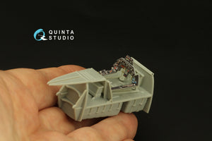 Quinta Studio QD48376 Ta 152H 3D-Printed &amp;amp; coloured Interior on decal paper (Zoukei Mura) 1/48 – Bild 9