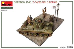 MiniArt 36064 Dresden 1945. T-34/85 Field Repair. BIG SET 1/35 – image 8