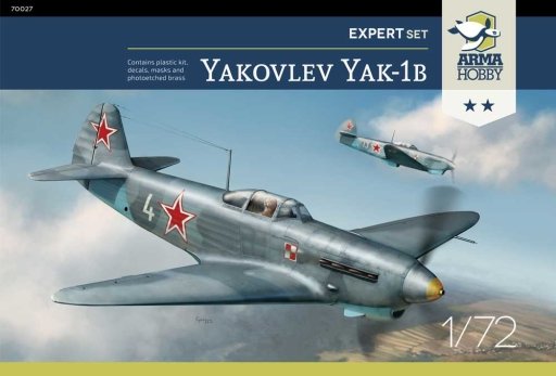 Arma Hobby 70027 Yakovlev Yak-1b Expert Set 1/72