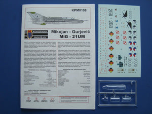 Kozavody Prostejov KPM0108 MiG-21UM « Mongol B » (1/72)  – image 4
