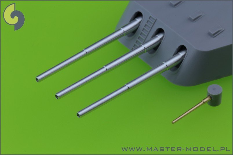 Master SM-350-071 Russian battleship Sevastopol armament - 305mm (12pcs), 120mm (16pcs) – Bild 3