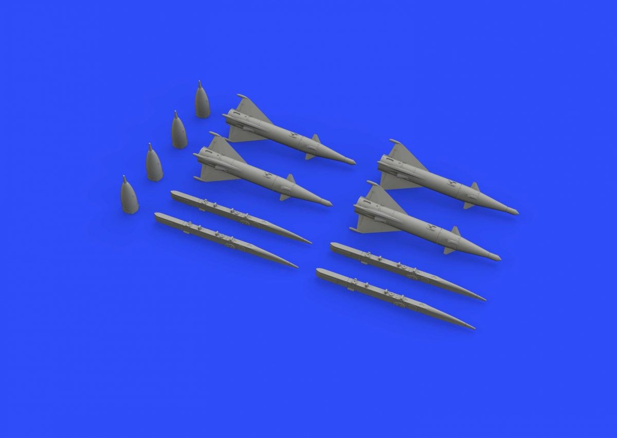Eduard 672191 RS-2US missiles for MiG-21 EDUARD 1/72 – zdjęcie 3