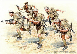 Master Box 3580 British Infantry in action (North Africa 1941-1943). Desert Battles. Kit 2 1/35 – imagen 2