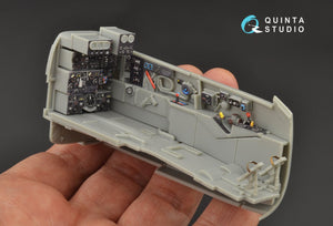 Quinta Studio QD32103 He 219 3D-Printed &amp;amp; coloured Interior on decal paper ( ZM SWS ) 1/32 – imagen 5
