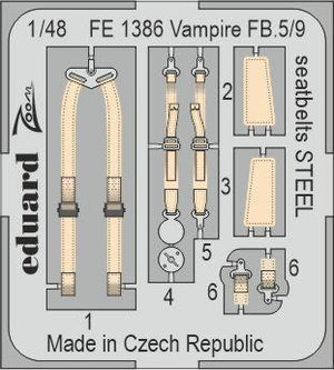 Eduard BIG49394 Vampire FB.5 AIRFIX 1/48 – Bild 5