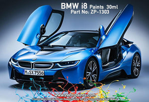 Zero Paints ZP-1303-CR-WH BMW i8 Crystal White 2x30ml – imagen 2