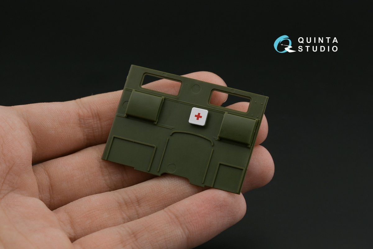 Quinta Studio QD35095 STZ-5 BM-13 3D-Printed &amp;amp; coloured Interior on decal paper (Zvezda) 1/35 – zdjęcie 7