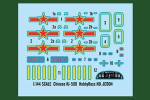 Hobby Boss 83904 Chinese (Shaanxi) KJ-500 1/144 – zdjęcie 4