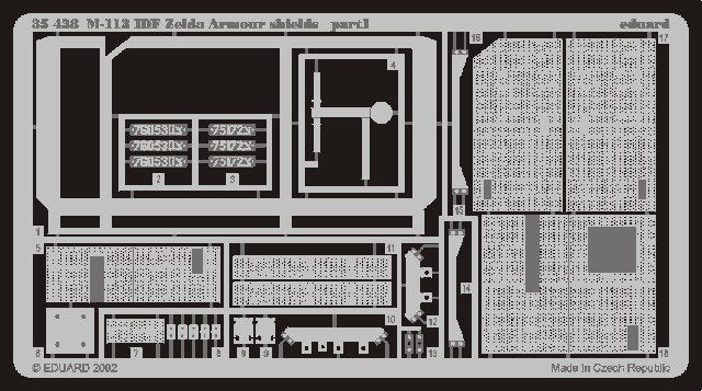 Eduard 35439 M-35A1 Gun Truck 1/35 AFV Club – immagine 3