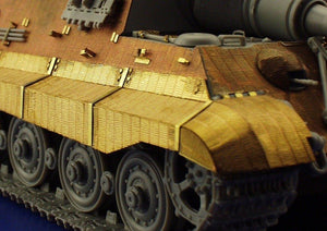 Eduard 35705 Zimmerit Jagdtiger fender 1/35 Dragon – immagine 7