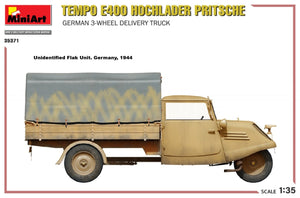 MiniArt 35371 Tempo E400 Hochlader Pritsche German 3-wheel delivery truck 1/35 – Bild 18
