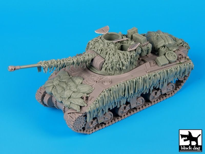 Ruban de jute Black Dog T35138 pour Sherman Firefly britannique, échelle 1/35 – image 2