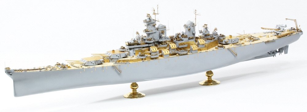 Pontos 37026FN USS BB-63 Missouri 1945 Advanced Detail Up Set (Teak tone stained wooden deck) 1/350 – zdjęcie 2