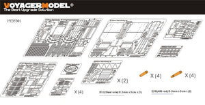 Maquette Voyager PE35301 Sd.Kfz.7/1 allemand de la Seconde Guerre mondiale, partie 2 (Flakverling38 de 20 mm), pour kit DRAGON au 1/35 – image 5