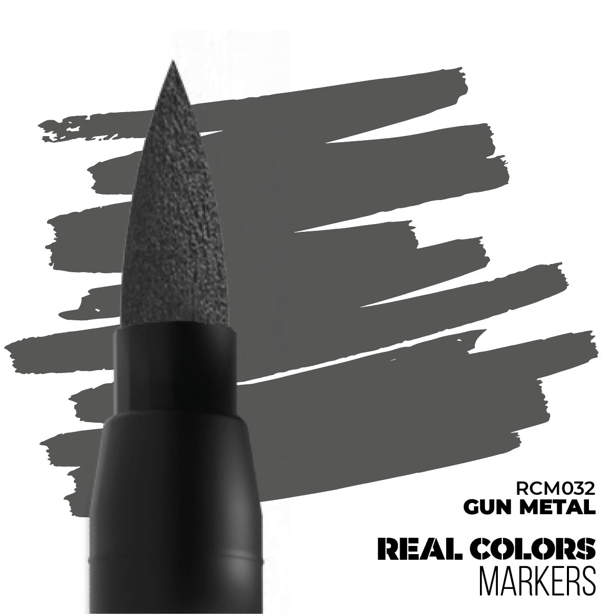 AK Interactive RCM032 GUN METAL – MARQUEUR RC