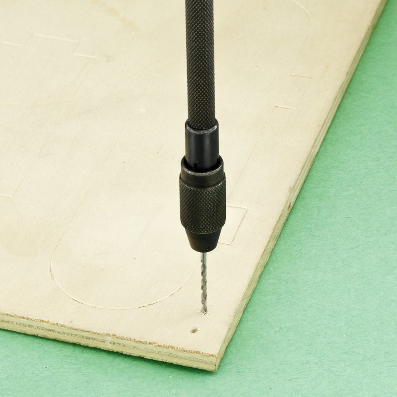 Modelcraft PPV4001-A English Pattern Pin Vice (0 - 1.0mm) – imagen 2