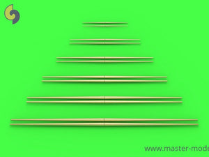 Master SM-700-045 Set of universal yardarms No1 (lengths = 5, 7.5, 10, 12.5, 15, 17.5mm - 2pcs of each) 1/700 – immagine 2