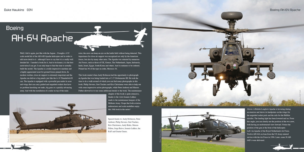 HMH Publications DH-034 Boeing AH-64 Apache - Aircraft in Detail 034 (English Version) – immagine 2