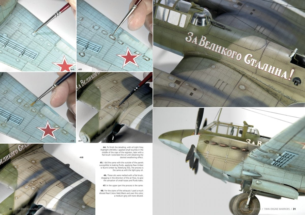 AK Interactive AK2929 ACES HIGH 14: TWIN-ENGINE WARRIORS (English) – zdjęcie 5