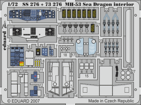 Eduard BIG7232 MH-53E 1/72 ITALERI – image 2