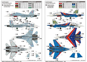 Trumpeter 03916 Russian Su-27UB Flanker C 1/144 – zdjęcie 5