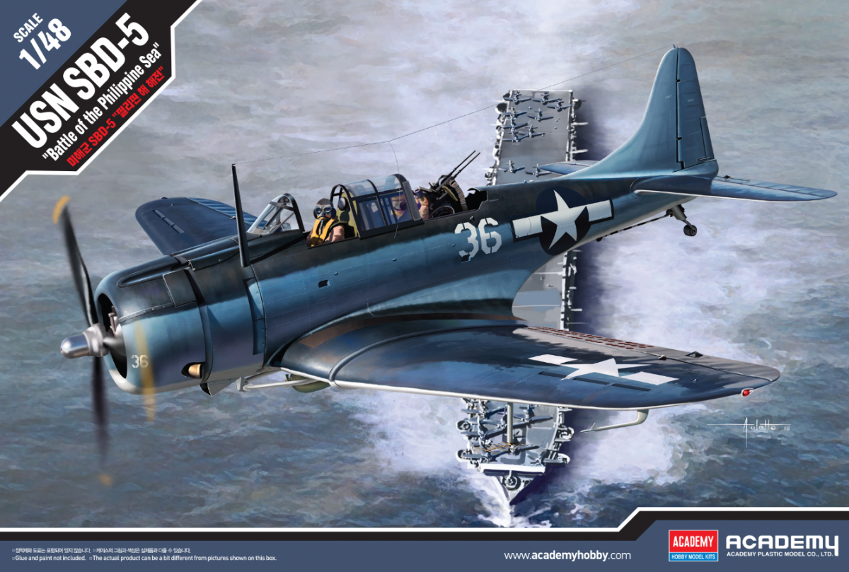 Academy 12329 USN SBD-5 Battle of the Philippine Sea" 1/48