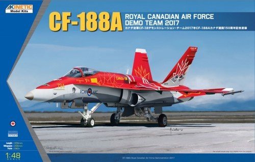 Avion de démonstration Kinetic K48070 CF-188A 2017 (1/48)
