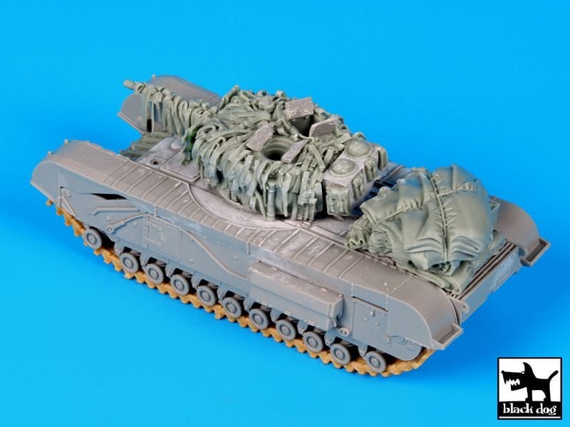 Maquette Black Dog T72076 Churchill Mk IV pour Dragon au 1/72 – image 4
