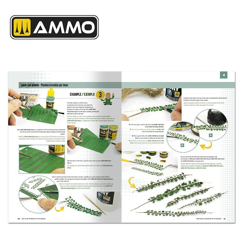AMMO of Mig Jimenez 6254 MODELLING SCHOOL - How to use Vegetation in your Dioramas (Bilingual- English, Spanish) – Bild 4