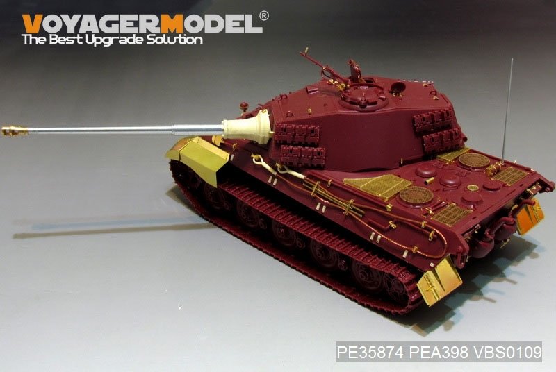 Voyager Model PE35874 WWII German King Tiger (Hensehel Turret) for MENG 1/35 – Bild 8