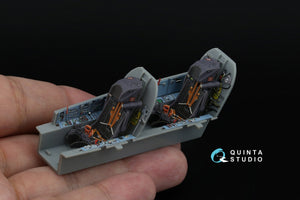 Quinta Studio QD+48409 Su-17UM3 3D-Printed &amp;amp; coloured Interior on decal paper (Hobby Boss) (with 3D-printed resin parts) 1/48 – zdjęcie 13