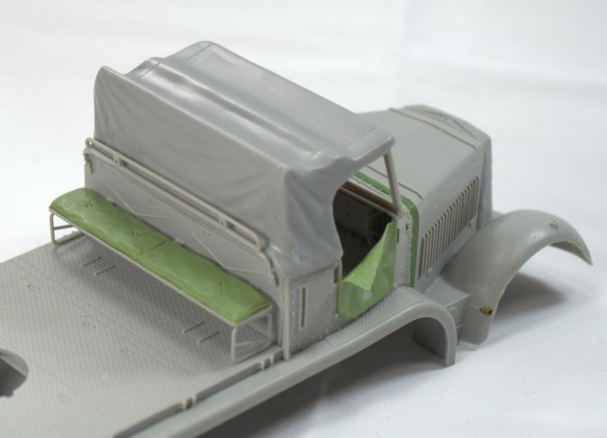 Panzer Art RE35-307 Sd.Kfz 7 canvas cover (Trumpeter kits) 1/35 – Bild 3