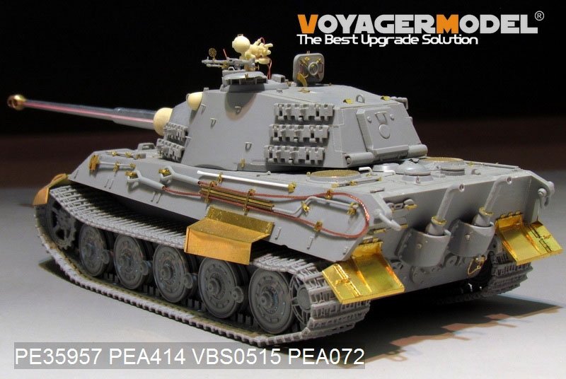 Voyager Model PE35957 WWII German King Tiger (Hensehel Turret) For HOBBYBOSS 84533 1/35 – Bild 14