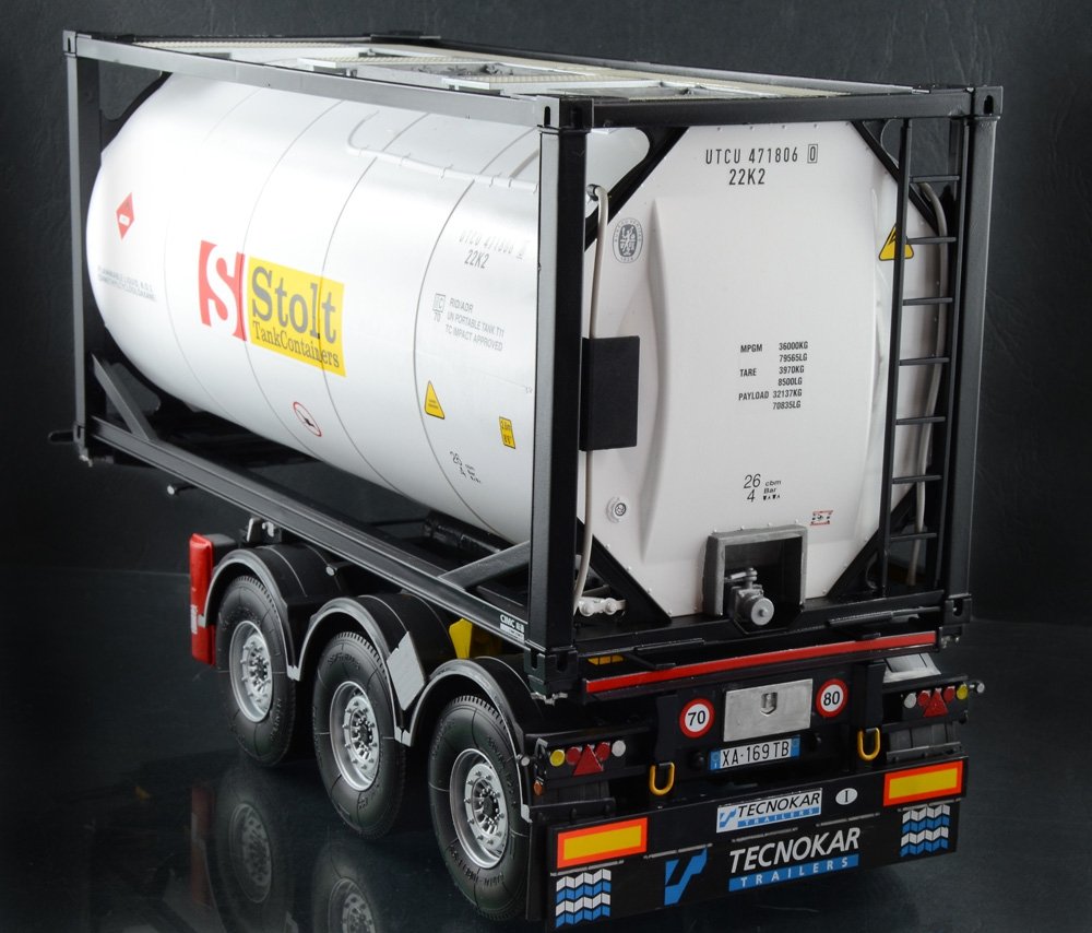 Italeri 3929 TECNOKAR TRAILER WITH 20 TANK 1/24 – zdjęcie 16