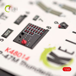 KELIK K48014 P-47M &amp;quot;THUNDERBOLT&amp;quot; INTERIOR 3D DECALS FOR TAMIYA KIT 1/48 – Bild 4