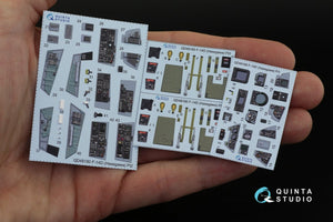 Quinta Studio QD48180 F-14D 3D-Printed &amp;amp; coloured Interior on decal paper (Hasegawa) 1/48 – zdjęcie 7